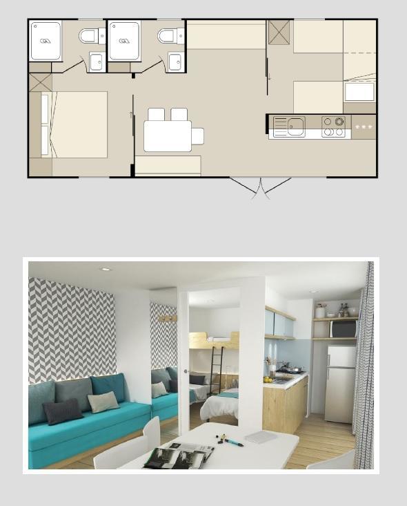 Campingplatz Terme Village - Mobile Homes *